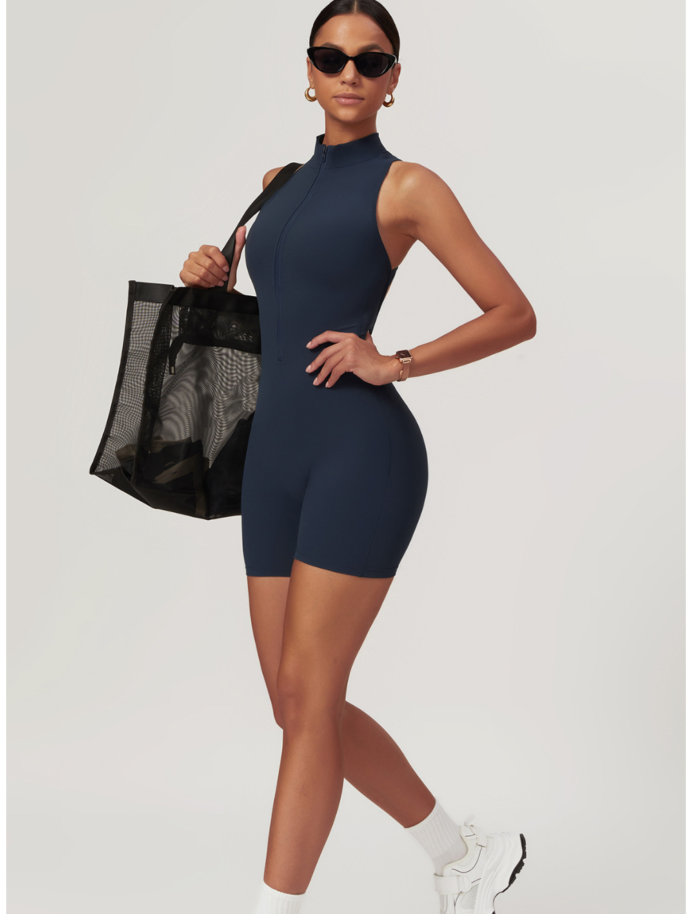 Damski Kombinezon Kształtujący z Bezszwowym Dopasowaniem i Sportowym Wyglądem