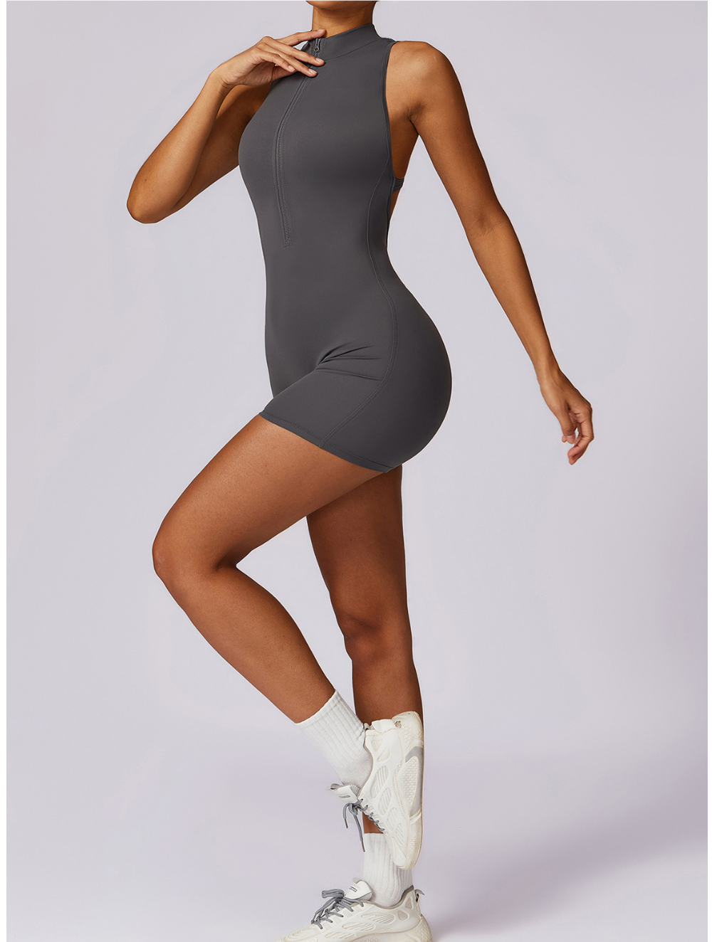 Damski Kombinezon Kształtujący z Bezszwowym Dopasowaniem i Sportowym Wyglądem
