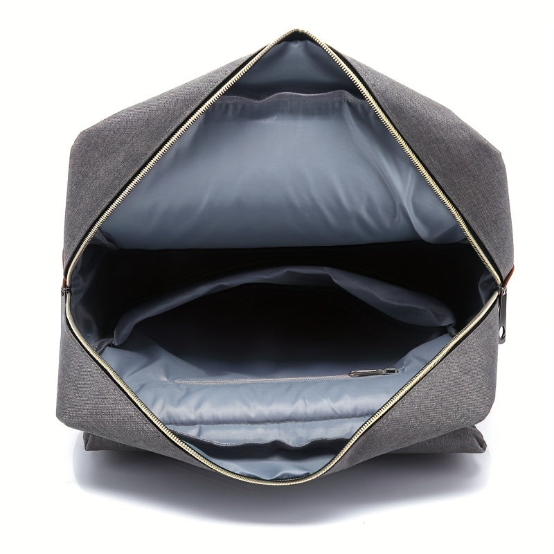 Wodoodporny plecak na laptopa unisex – duża pojemność z kieszenią na powerbank