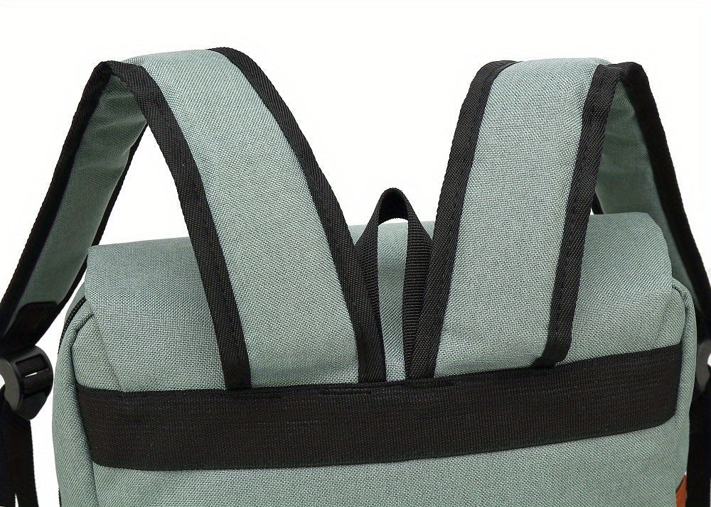 Wodoodporny plecak na laptopa unisex – duża pojemność z kieszenią na powerbank