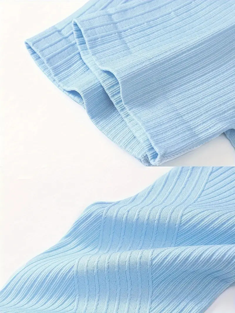 Damski Zestaw Treningowy z Krótkim Topem i Leginsami z Wysokim Stanem