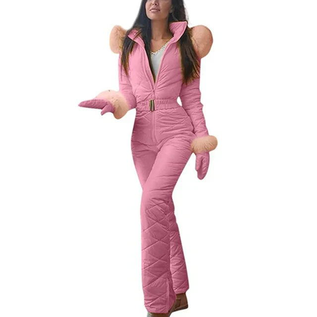 Mode Outlet | Damski Kombinezon Narciarski – Stylowy i Funkcjonalny