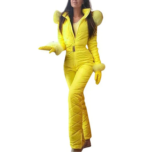 Mode Outlet | Damski Kombinezon Narciarski – Stylowy i Funkcjonalny