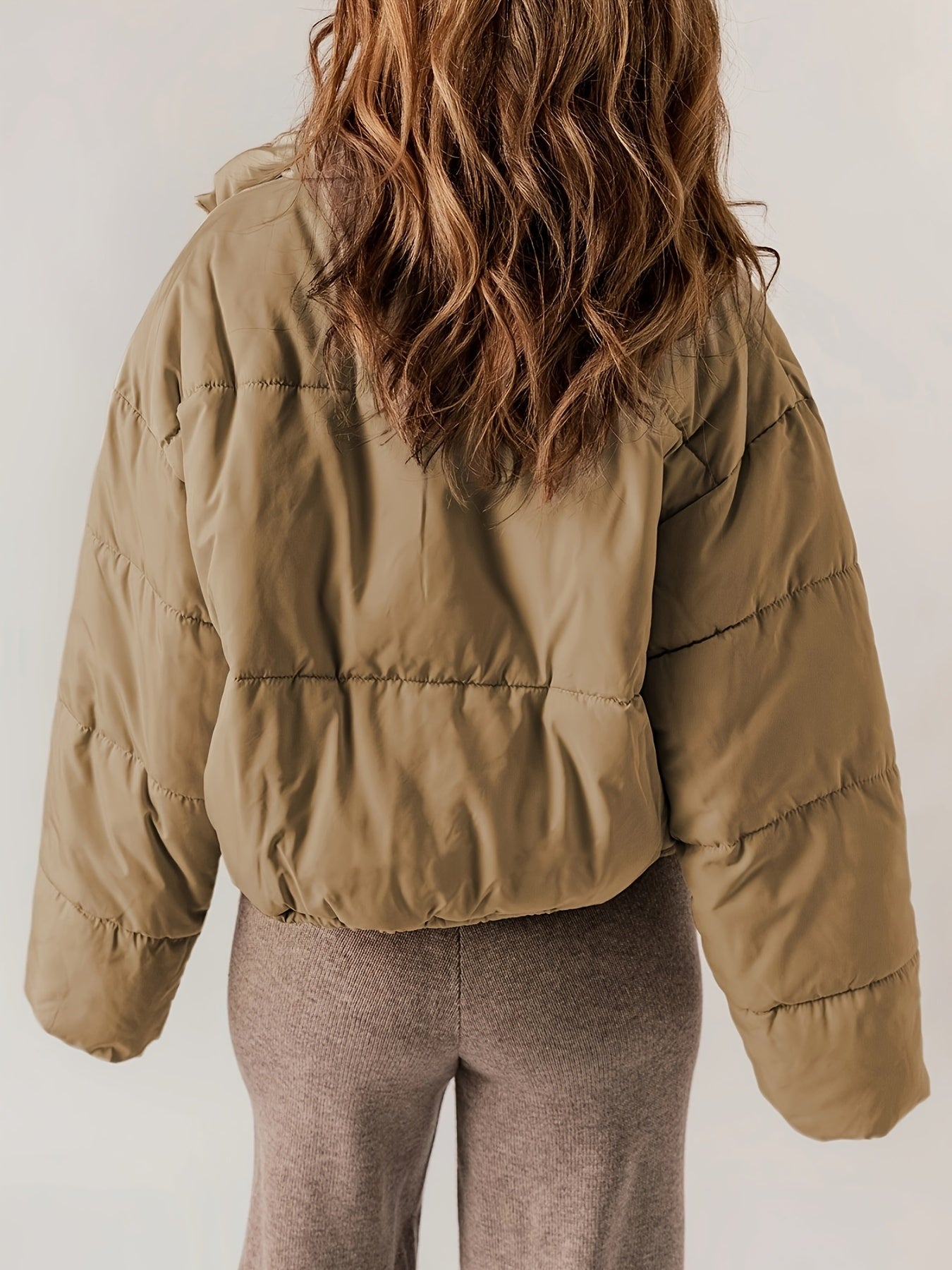 Damska Kurtka Pikowana – Elegancka Kurtka Przejściowa Z Zamkiem Na Co Dzień