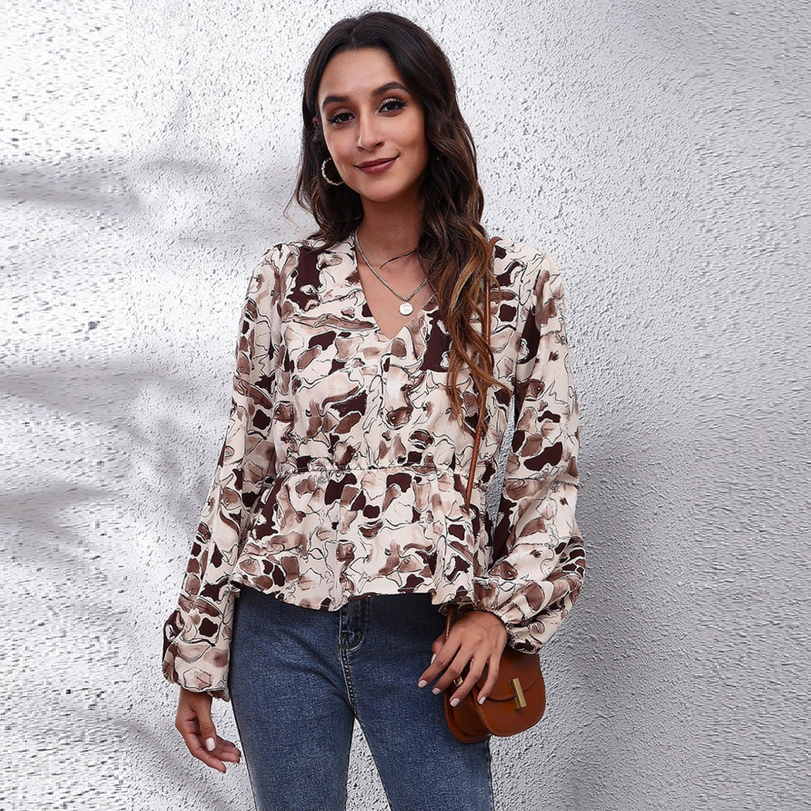 MARISA | Casual Kolorowa Bluzka – Świeża i Wszechstronna