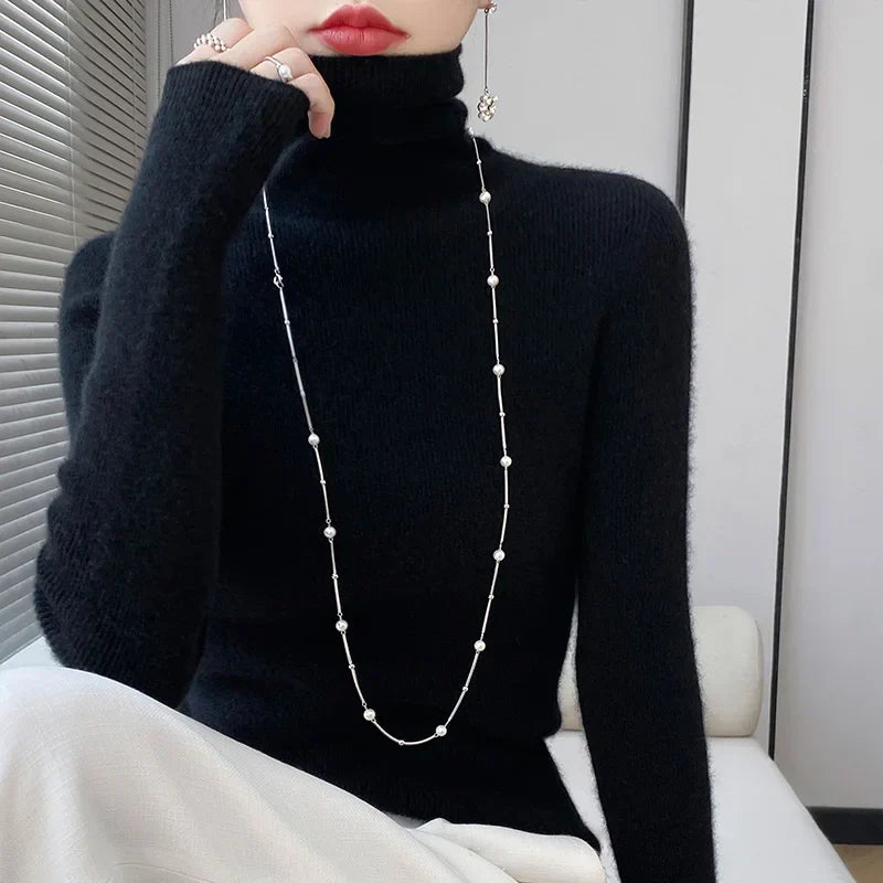 Elise | Wełniany Golf Damski | Elegancja