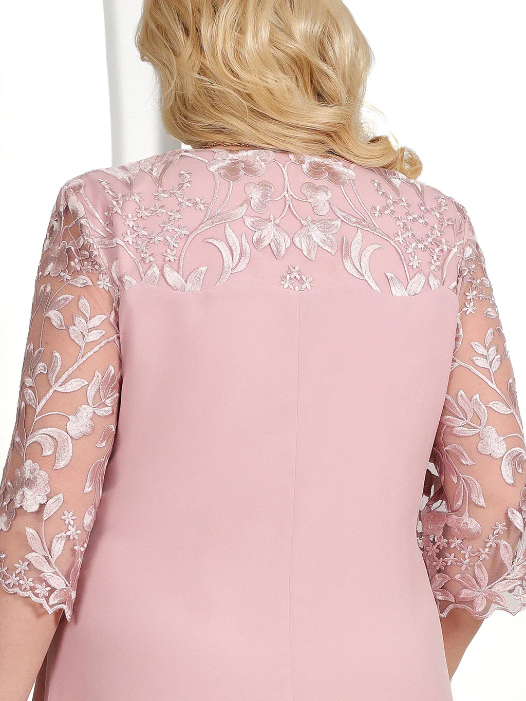 ELARA | Elegancka Sukienka Maxi z Haftem – Stylowa i Wygodna