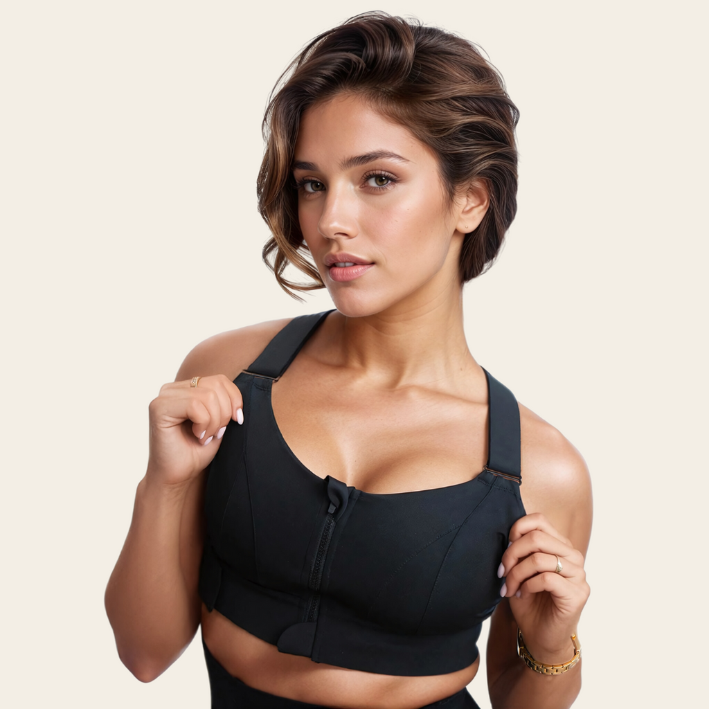 Sportowy Biustonosz Kształtujący z Mocnym Wsparciem i Dopasowanym Krojem