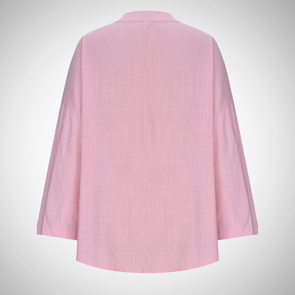 Luźna bawełniana koszulka damska