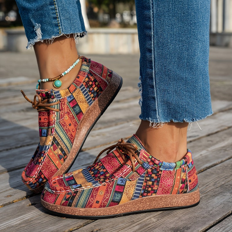 Kolorowe damskie buty – Unikalny styl boho z wygodnym noszeniem