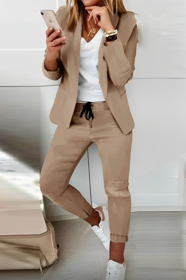 Olivia | Swobodny i Modny Zestaw – Stylowy i Wygodny