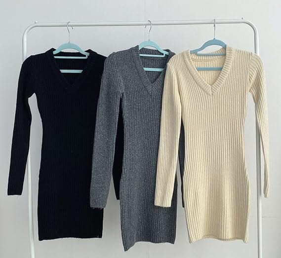 Elisa | Krótka szydełkowa sukienka z dekoltem w serek – Elegancka i stylowa