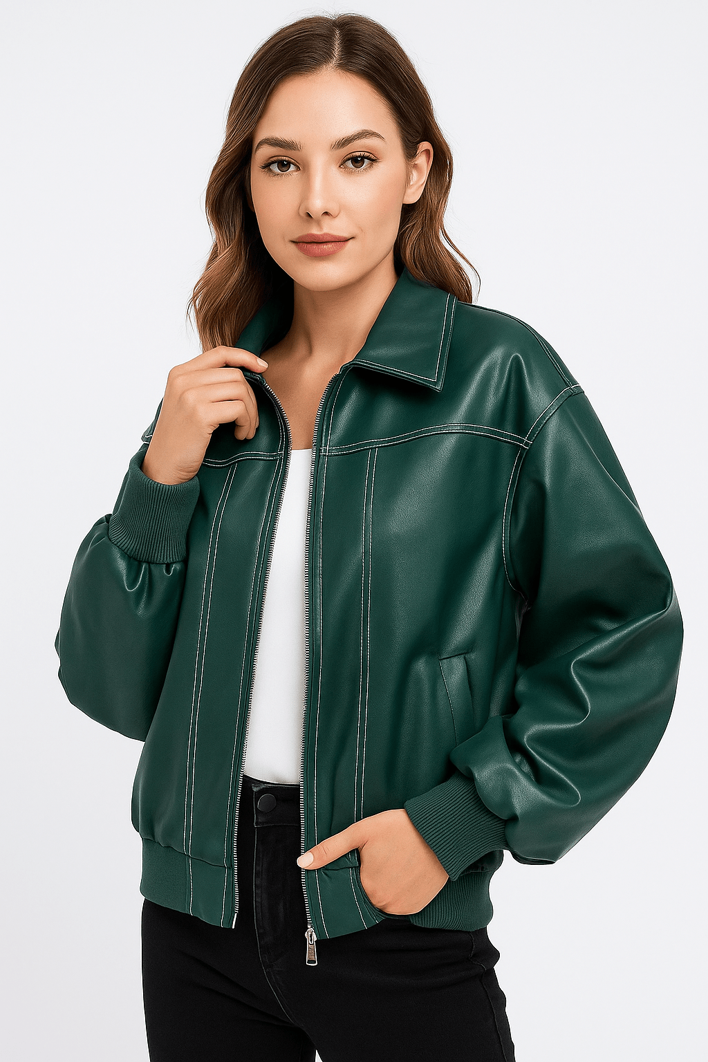 Luźna damska kurtka – wygodna i stylowa na każdą chwilę