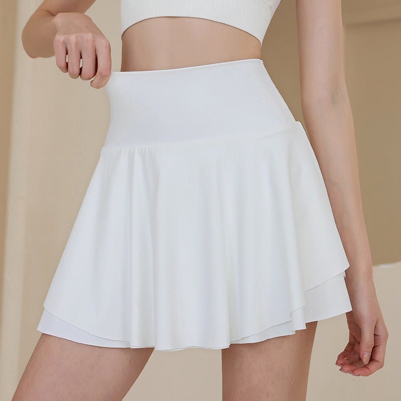 Skort z Wysokim Stanem i Zabawnym Designem Kopertowym