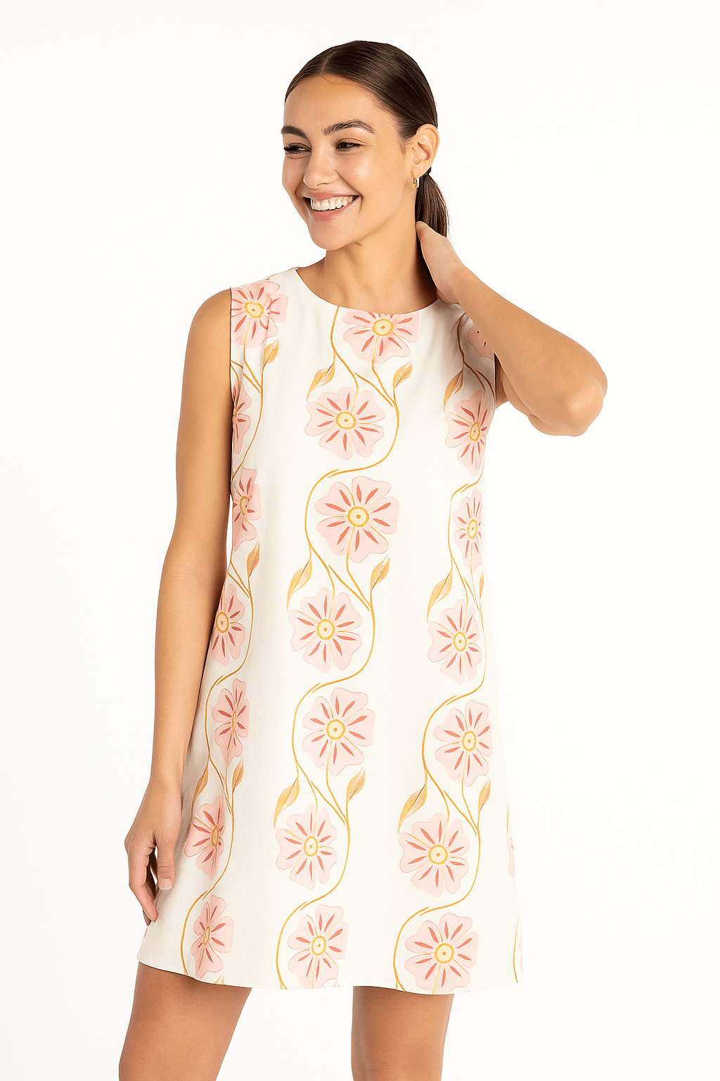 Damska sukienka letnia w kwiaty – przewiewna i stylowa